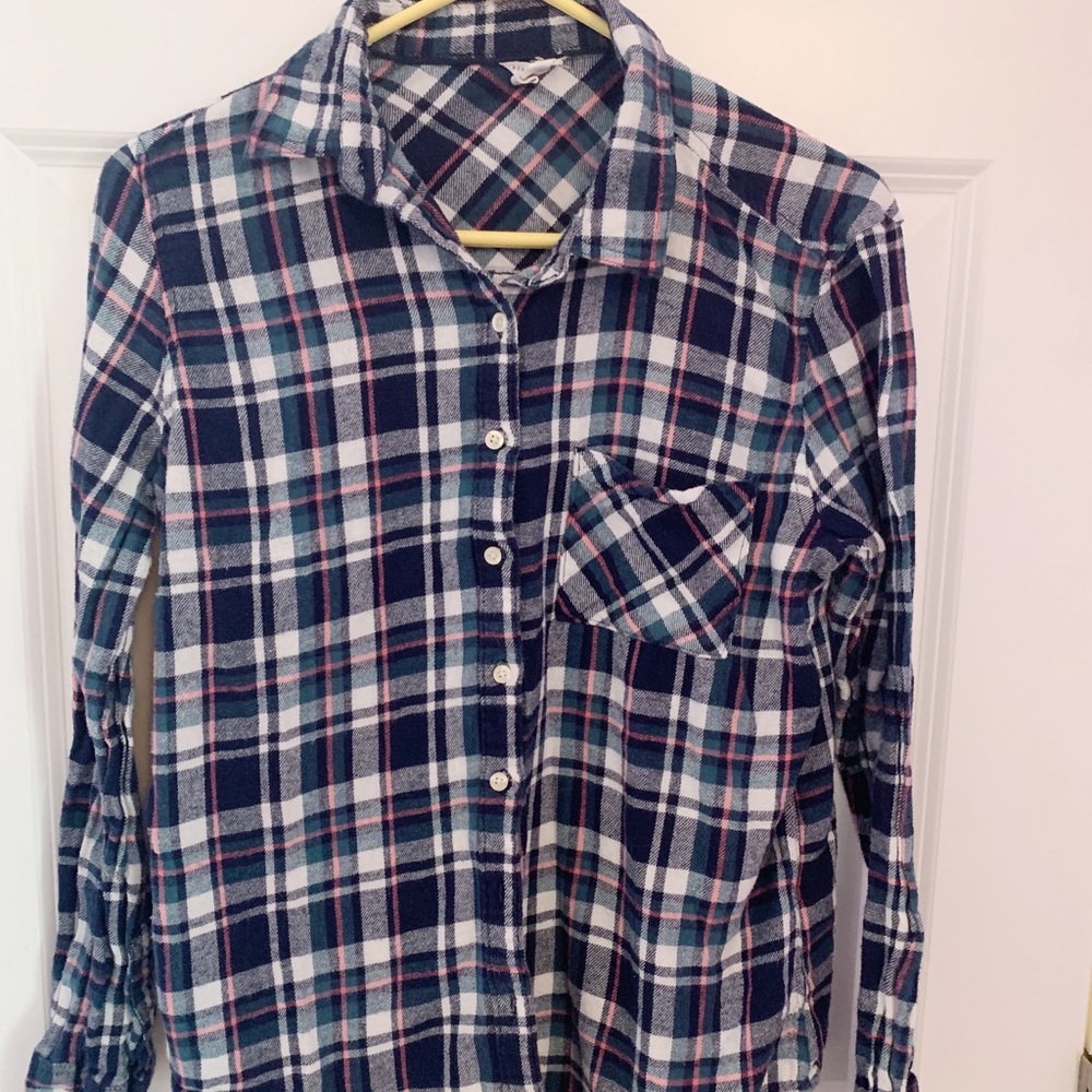 multicolor flannel